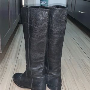 Chanel riding boot